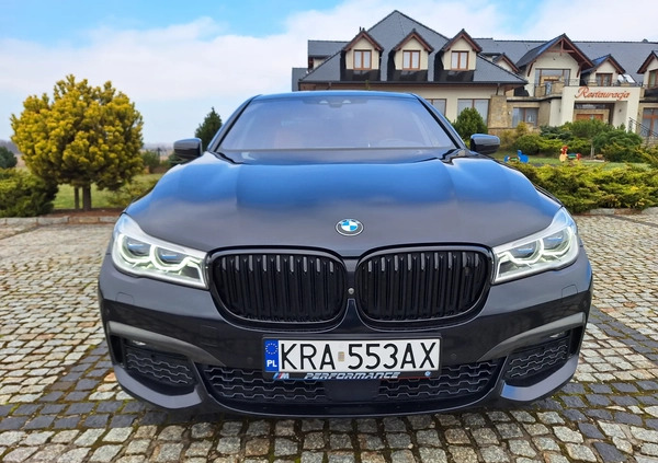 BMW Seria 7 cena 195000 przebieg: 149000, rok produkcji 2016 z Iłowa małe 781